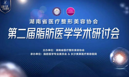 湖南省医疗整形美容协会第二届脂肪医学学术研